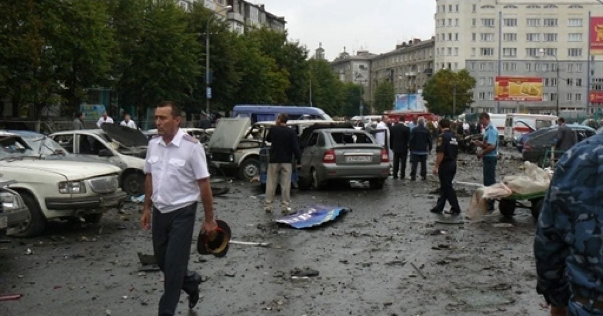 У четвер, 9 вересня, об 11:22 за місцевим часом (10:22 за Києвом) у російському Владикавказі (Північна Осетія) стався потужний вибух на Зеленому ринку. / © AFP