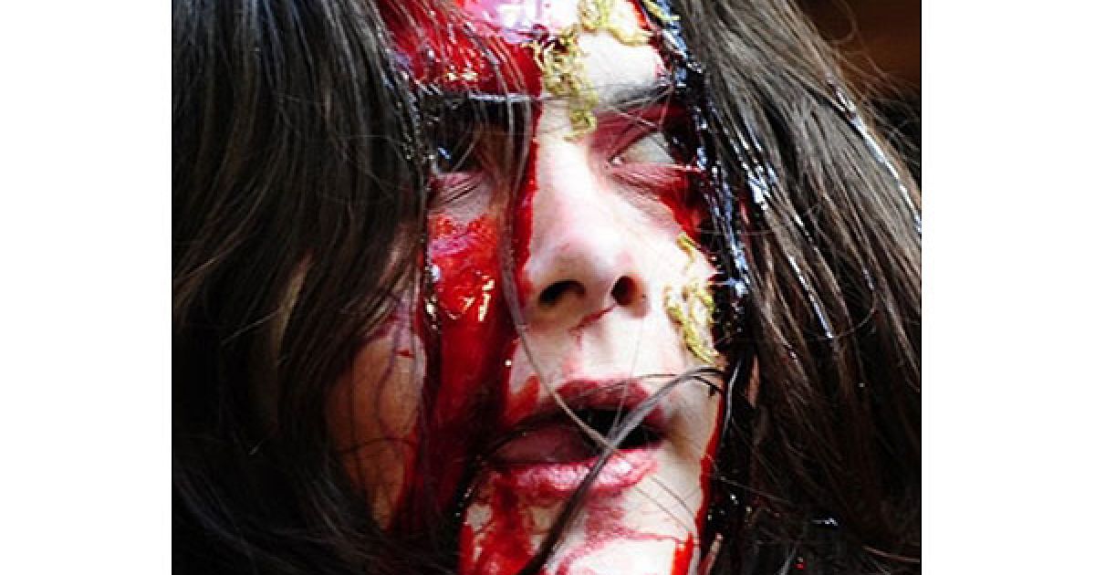 На Манхеттені в Нью-Йорку пройшов щорічний парад зомбі Zombiecon / © AFP