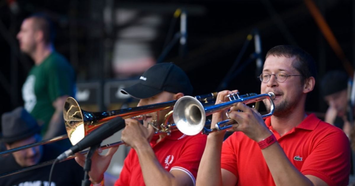 Виступ гурту "Ляпіс Трубецкой" / © sziget.hu