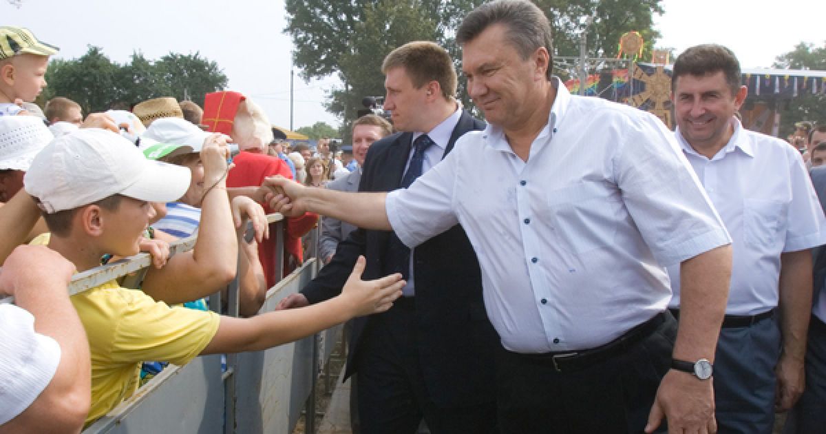 Президент України Віктор Янукович відкрив Сорочинський ярмарок. / © Офіційний сайт Президента України