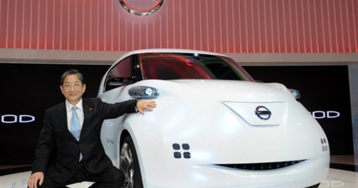 Презентація нового Nissan Townpod / © AFP