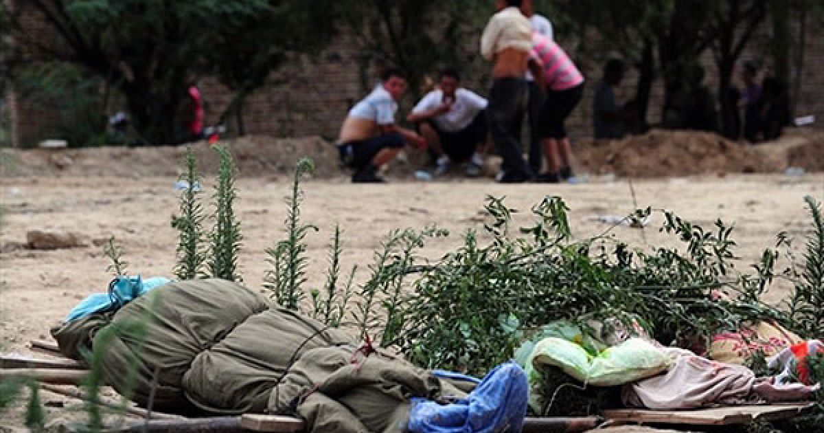 Жертвами руйнівного зсуву у китайськійпровінції Ганьсу стали більше тисячі осіб, більше 600 місцевих жителів вважають зниклими безвісті. / © AFP