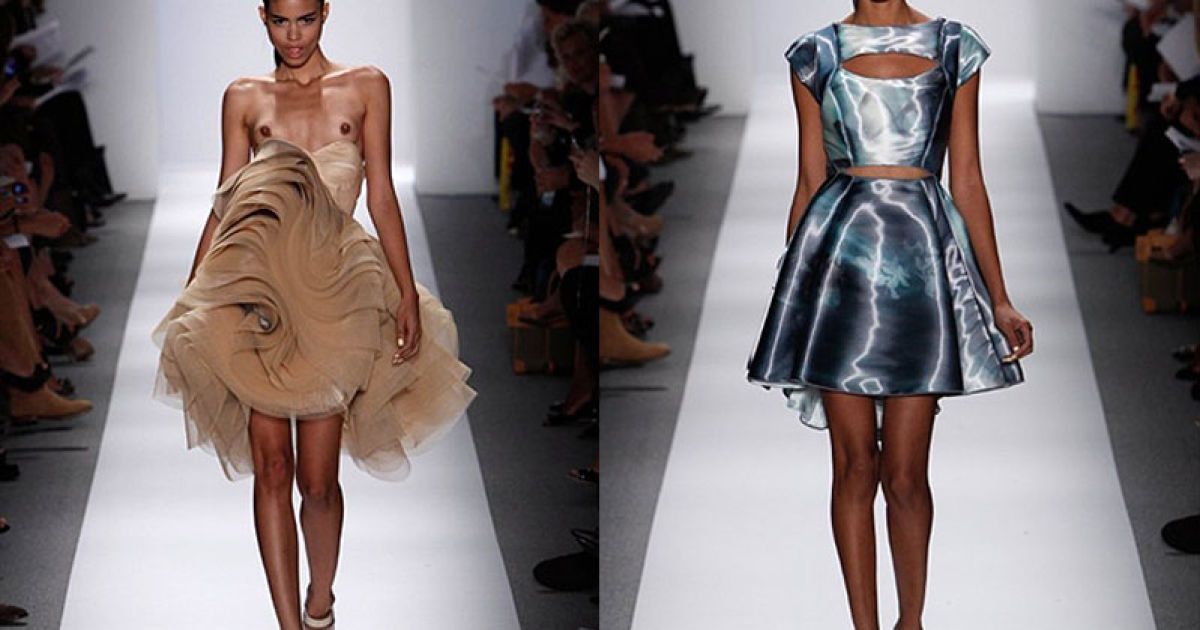 Показ колекції дизайнера Денніса Бассо на Mercedes Benz Fashion Week у Нью-Йорку. / © AFP