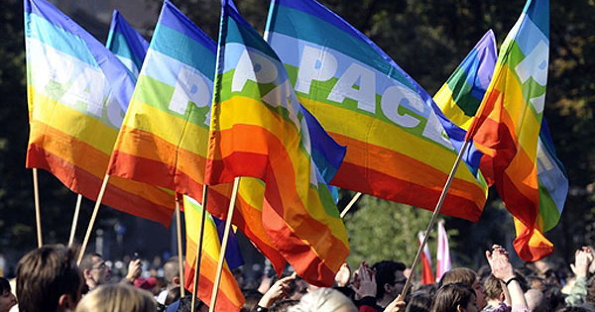 Учасники гей-параду в Бєлграді / © AFP