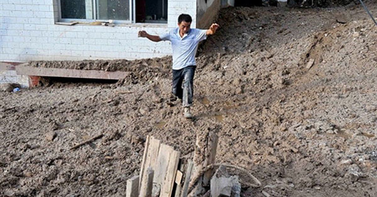Жертвами руйнівного зсуву у китайськійпровінції Ганьсу стали більше тисячі осіб, більше 600 місцевих жителів вважають зниклими безвісті. / © AFP