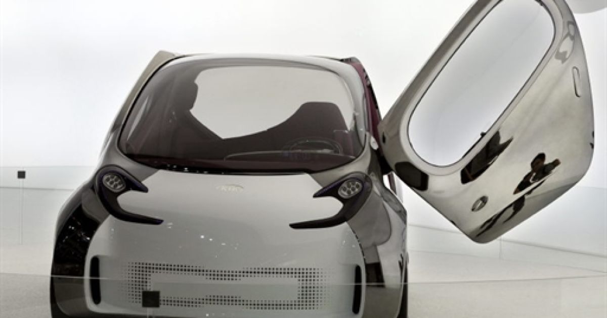 Електричний концепт-кар Kia Pop / © AFP