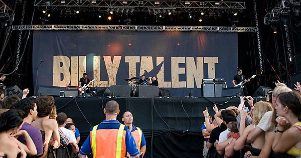 Виступ "Billy Talent" / © sziget.hu