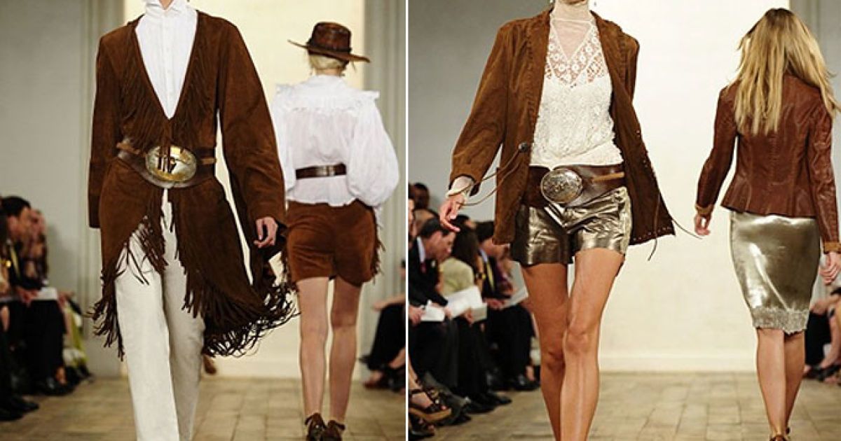 Показ колекції дизайнера Ральфа Лорена на Mercedes Benz Fashion Week у Нью-Йорку. / © AFP