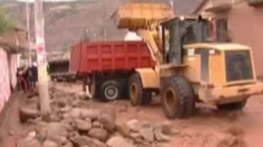 В Перу мощный паводок затопил целый город