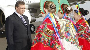 Віктора Януковича зустрічають у Донецьку. / © President.gov.ua