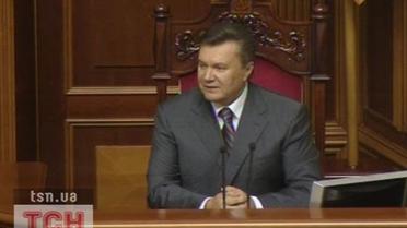 Янукович пожелал депутатам здравого смысла