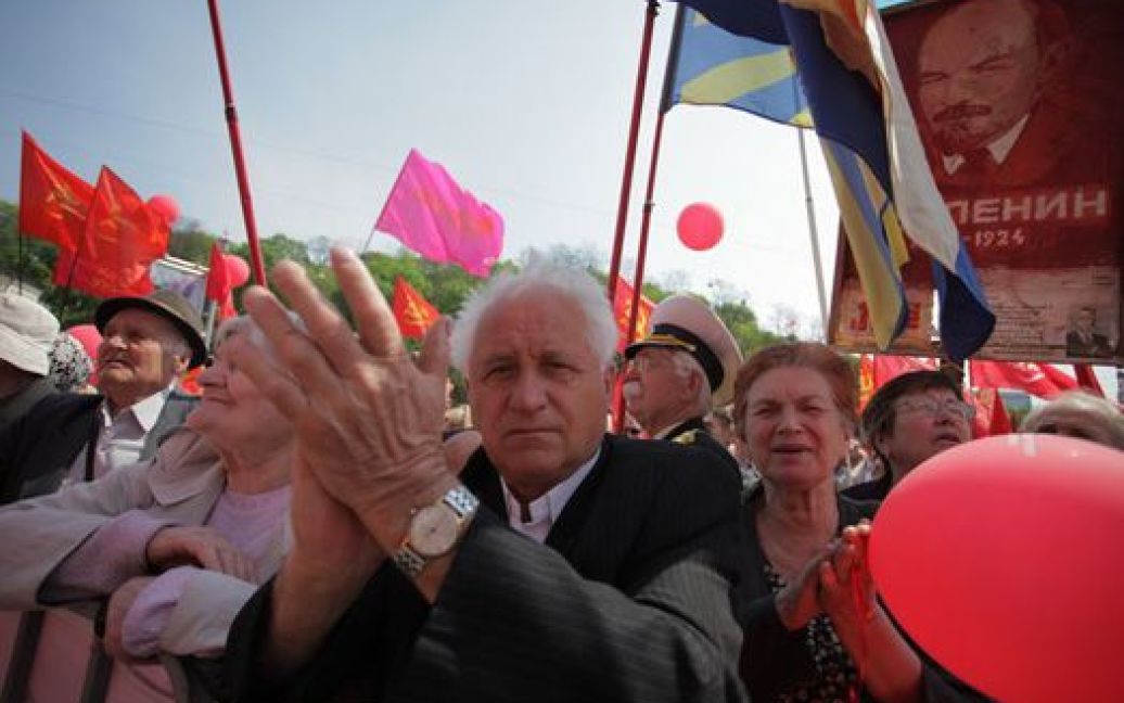 Марш комуністів на 1 травня / © Українська правда