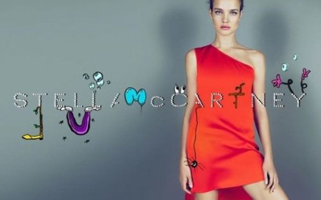 Наталія Водянова рекламує одяг Стелли Маккартні / © Spletnik.ru