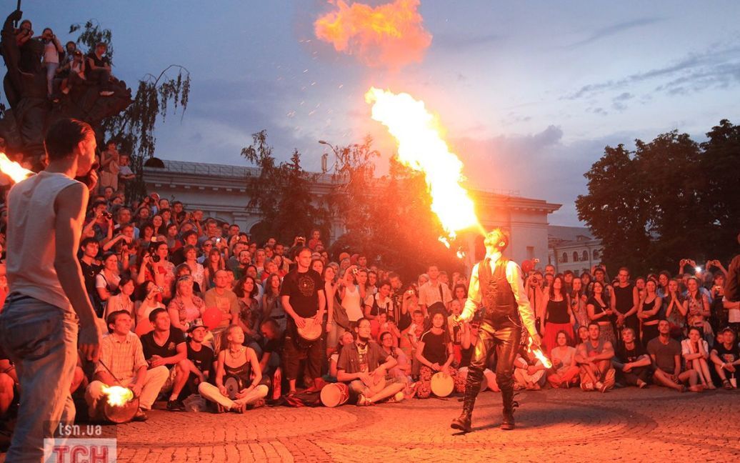 В Києві почався ювілейний 5-ий фестиваль вогню Kiev FIRE Fest 2011 / © 