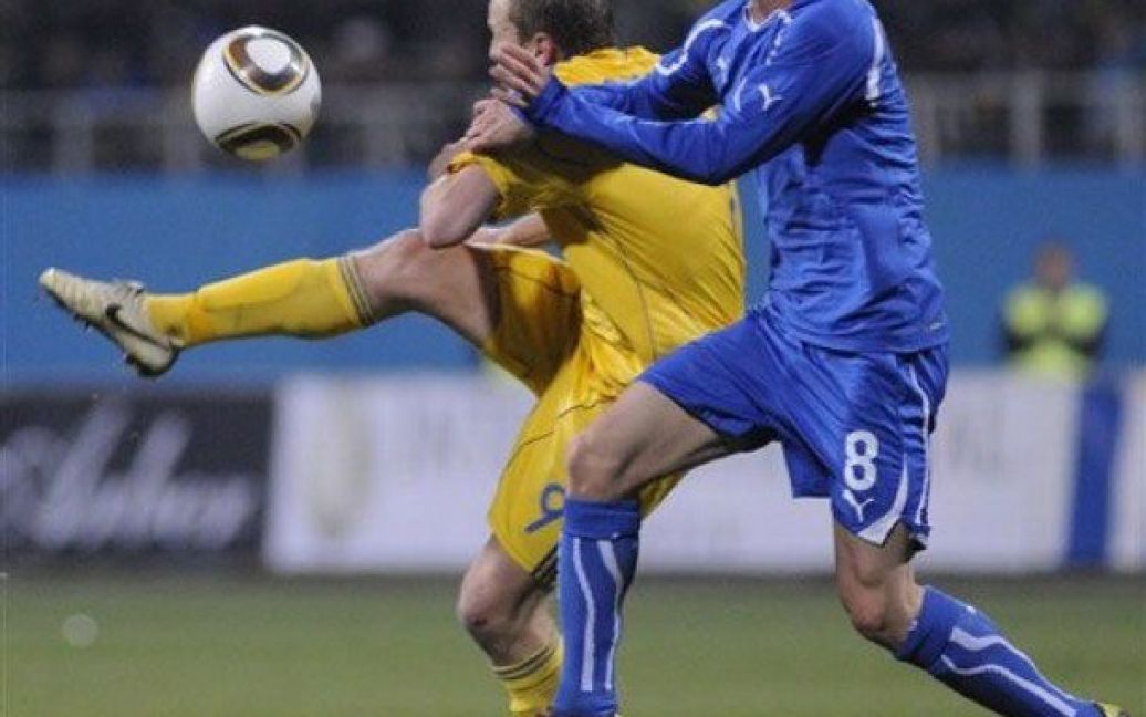 Збірна України з футболу програла товариський матч збірній Італії з рахунком 0:2. / © 