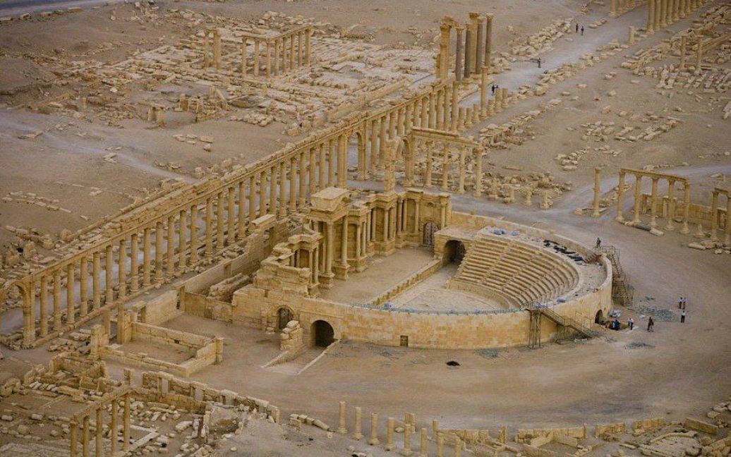 Римський театр у Пальмірі, Сирія. / © Yann Arthus-Bertrand