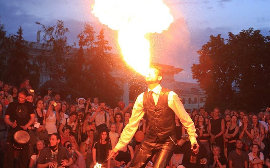 В Києві почався ювілейний 5-ий фестиваль вогню Kiev FIRE Fest 2011 / © 