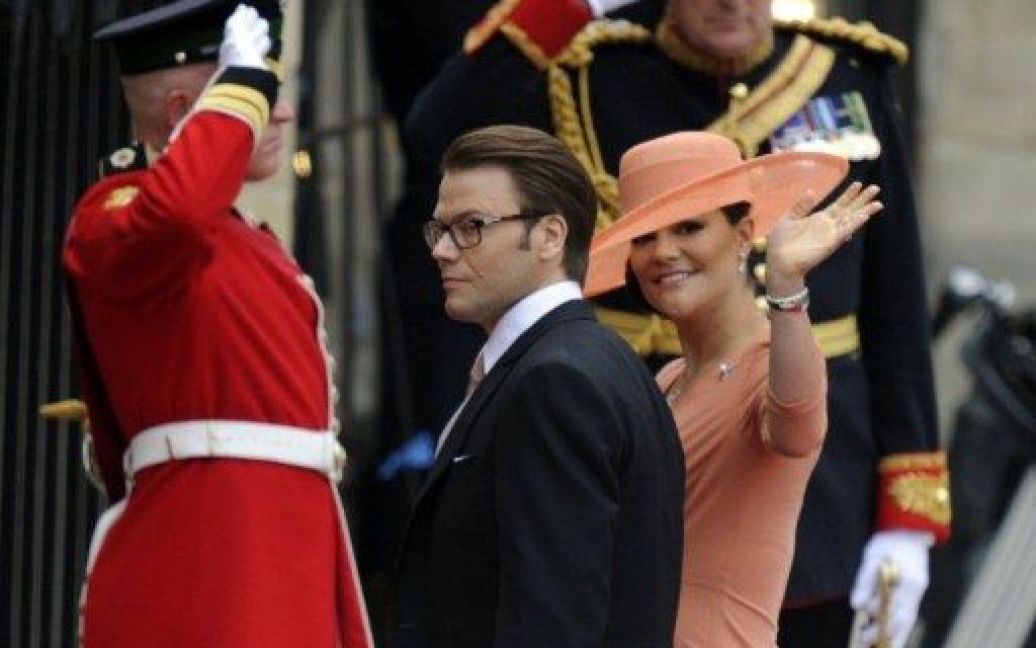 Шведська принцеса Вікторія з чоловіком, принцом Деніелом / © AFP