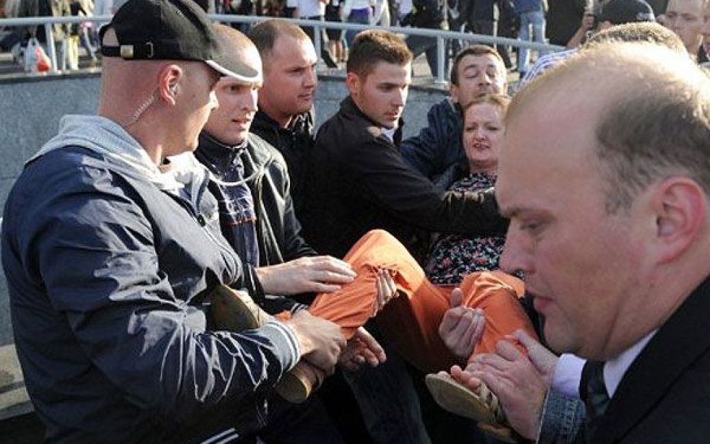 День незалежності Білорусі завершився масовими арештами і розгоном протестувальників / © AFP