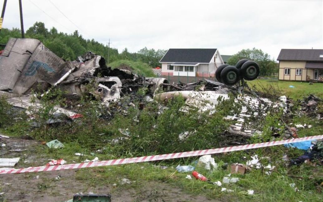 В результаті авіакатастрофи Ту-134 в Карелії загинули 44 людини, двоє з яких українці / © КАЧЕСТВО.ру