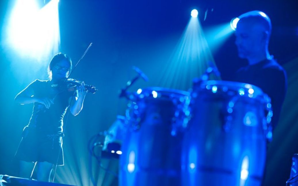 Американський співак, композитор і діджей Мобі дав у Києві концерт на підтримку свого альбому"Destroyed". / © Євген Малолєтка/ТСН.ua