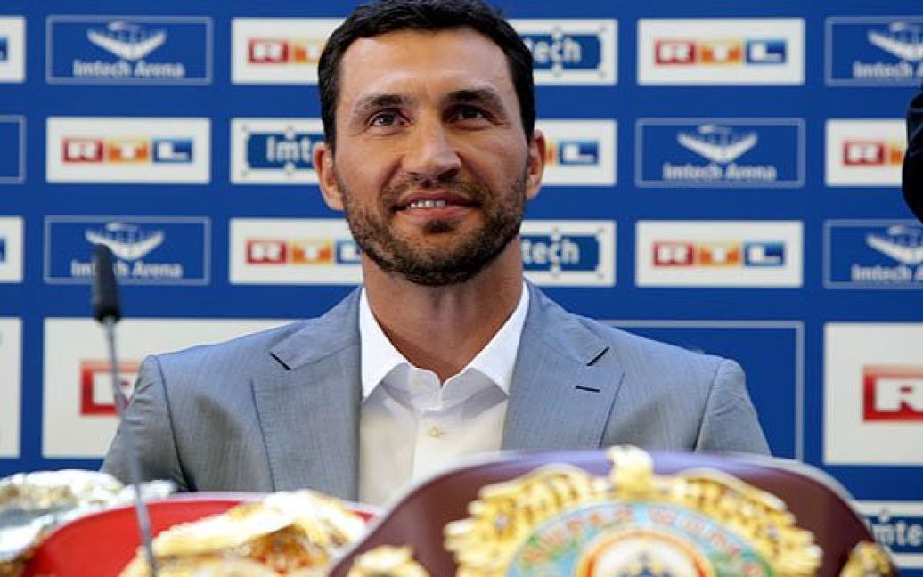 Бій між Володимиром Кличком і Девідом Хеєм за чемпіонський титул має відбутися 2 липня на 57-тисячній Imtech Arena у Гамбурзі. / © 