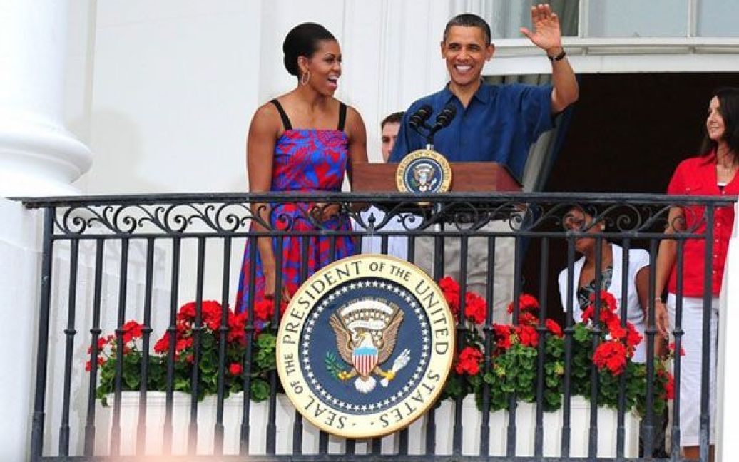 У Білому домі президент США Барак Обама зустрівся з представниками американської армії і їх сім&#039;ями. / © AFP