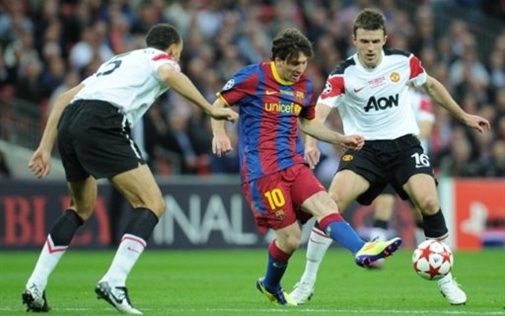 "Барселона" стала 4-разовим переможцем Ліги чемпіонів, обігравши у фіналі "Манчестер Юнайтед" з рахунком 3:1. / © AFP