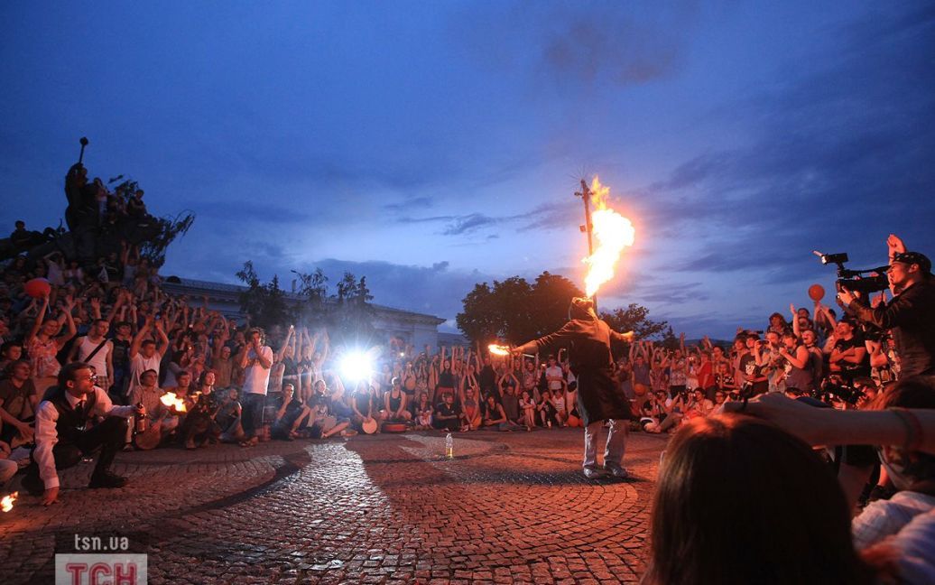 В Києві почався ювілейний 5-ий фестиваль вогню Kiev FIRE Fest 2011 / © 