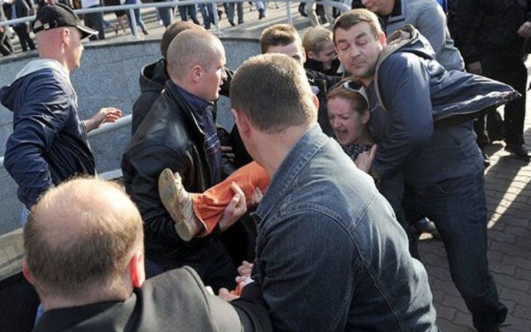 День незалежності Білорусі завершився масовими арештами і розгоном протестувальників / © AFP