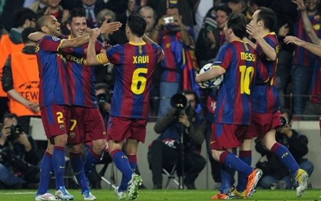"Барселона" здобула розгромну перемогу над "Шахтарем" з рахунком 5:1. / © AFP