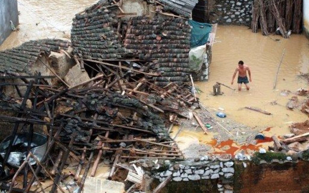 Більше 2 млн осіб постраждали від руйнівної повені в Китаї / © AFP