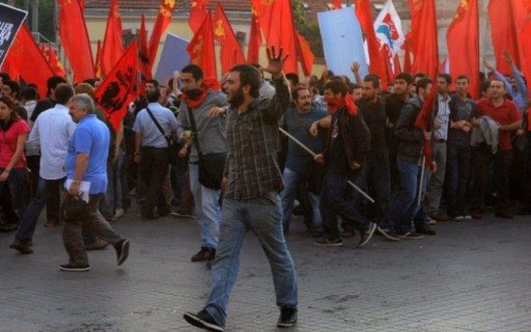 У багатьох великих містах Туреччини проходять акції протесту, які викликала звістка про смерть одного з демонстрантів у місті Хоппа. / © AFP