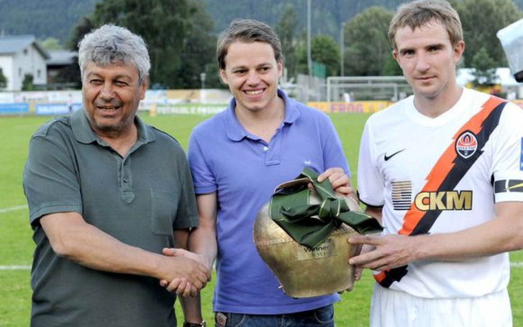 Донецький ФК "Шахтар" виграв міжнародний товариський турнір Salzburger Land Cup&ndash;2011. / © shakhtar.com