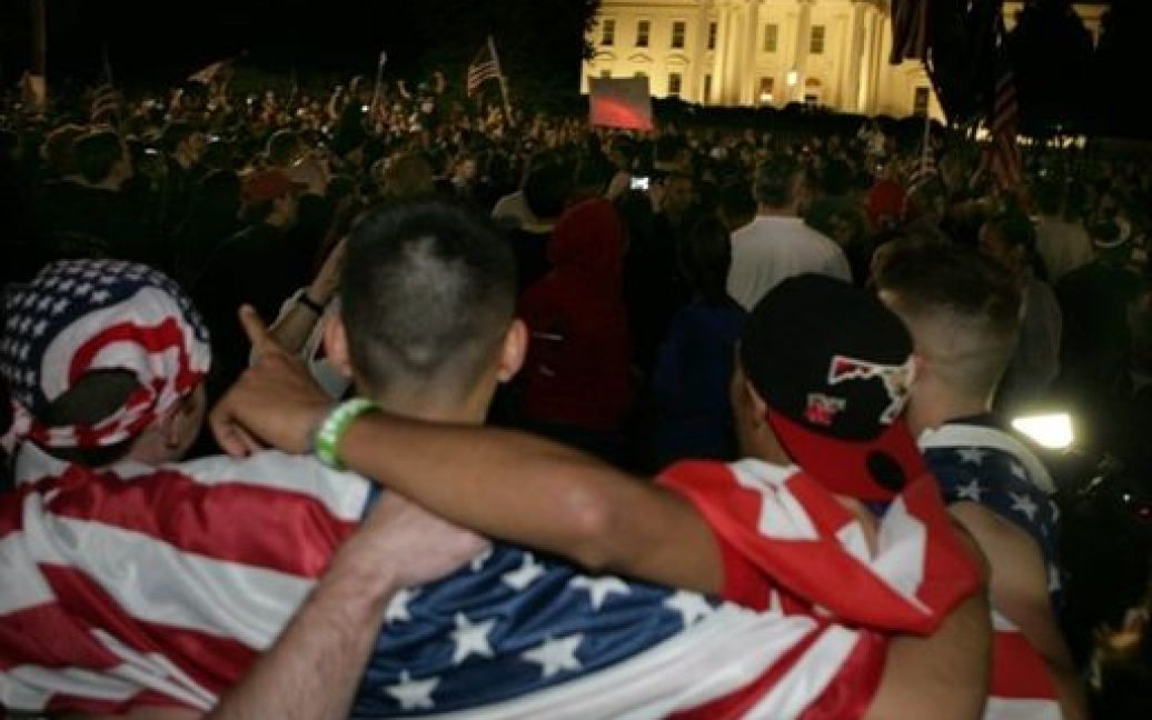 Радість американців з приводу вбивства бен Ладена / © AFP