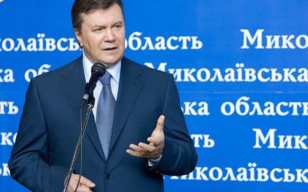 Президент України Віктор Янукович відвідав з робочим візитом місто Миколаїв. / © President.gov.ua