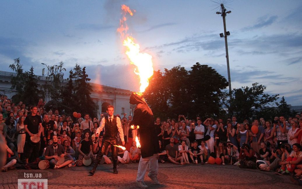 В Києві почався ювілейний 5-ий фестиваль вогню Kiev FIRE Fest 2011 / © 