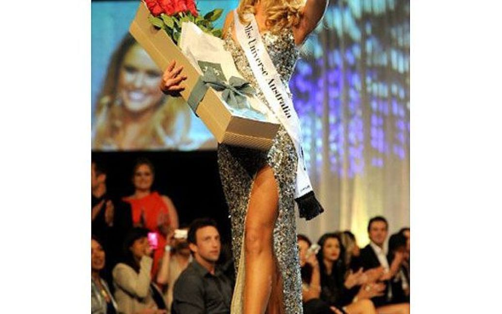 Австралія, Мельбурн. В Мельбурні обрали переможницю конкурсу краси "Міс Всесвіт Австралія 2011". Найкрасивішою серед 30 фіналісток визнали Шеррі-Лі Біггс, яка представлятиме Австралію у фіналі "Міс Всесвіт 2011" в Бразилії. / © AFP