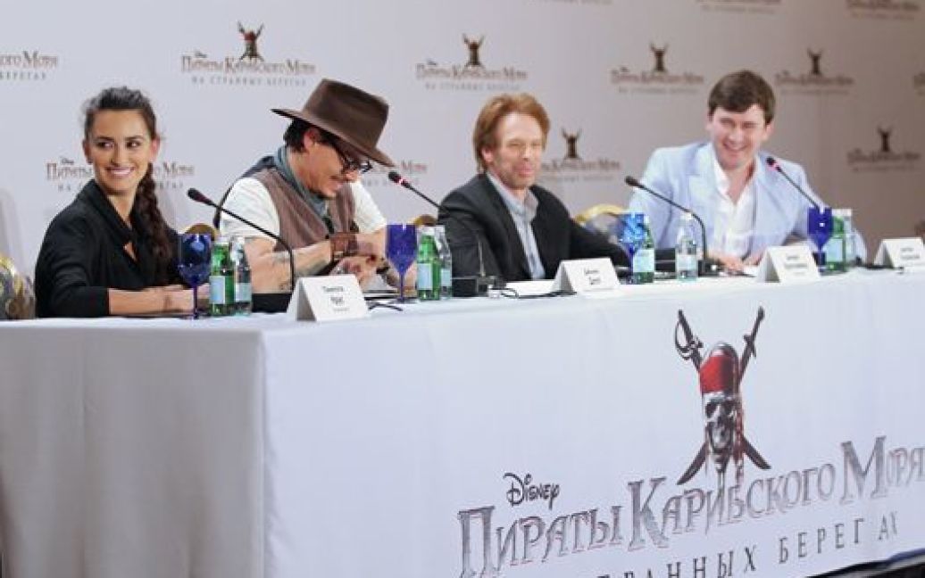 Прес-конференція акторів / © Spletnik.ru