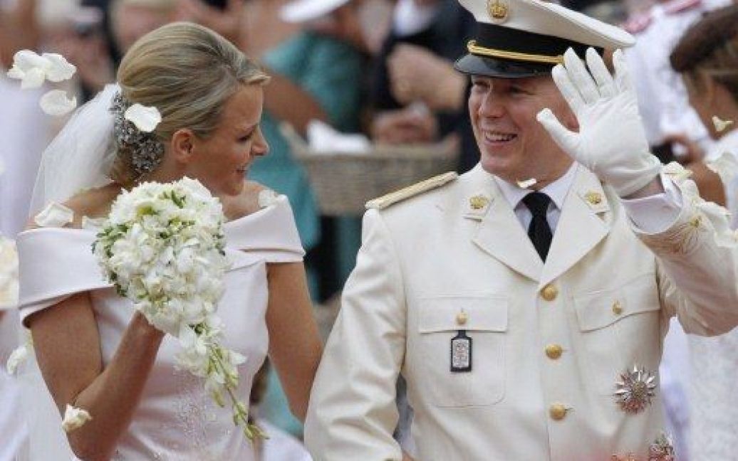 У Монако відбулася церемонія вінчання князя Альбера II і княгині Шарлін. / © AFP