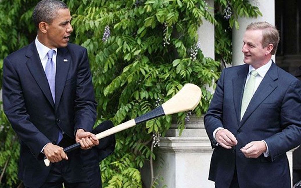 Президент США Барак Обама і прем&rsquo;єр-міністр Ірландії Енда Кенні / © AFP