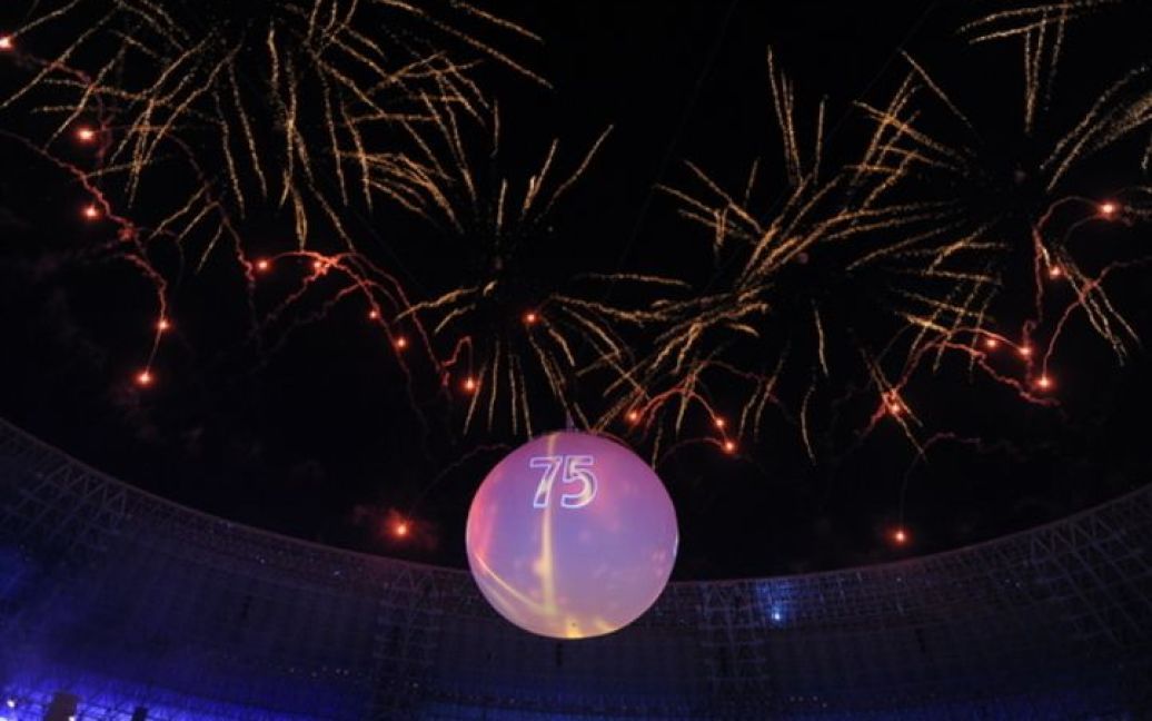 Донецький "Шахтар" відзначив 75-річчя грандіозним святкуванням на Донбас-арені у Донецьку. / © shakhtar.com