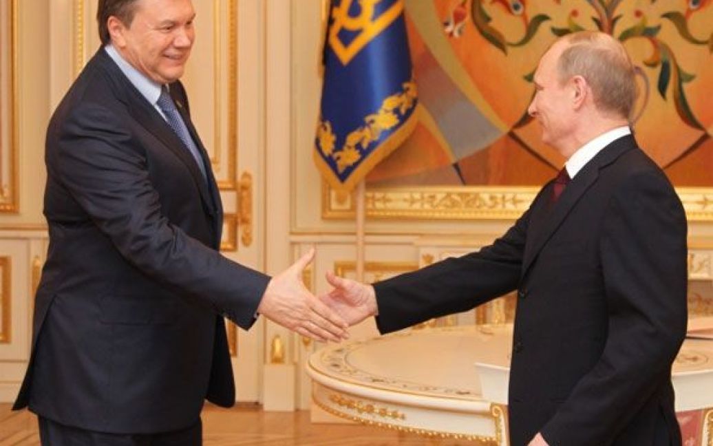 Прем&#039;єр-міністр Росії Володимир Путін зустрівся з президентом Віктором Януковичем. / © President.gov.ua