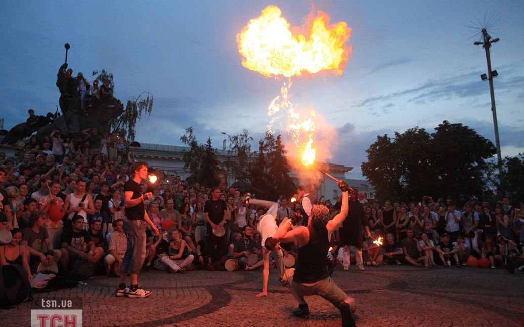 В Києві почався ювілейний 5-ий фестиваль вогню Kiev FIRE Fest 2011 / © 