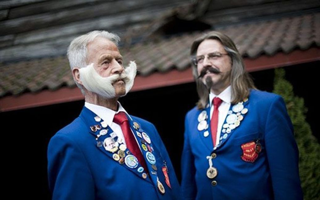 Цього разу року у змаганнях на найкращу бороду та вуса світу взяли участь більше 160 конкурсантів з 15 країн світу / © AFP