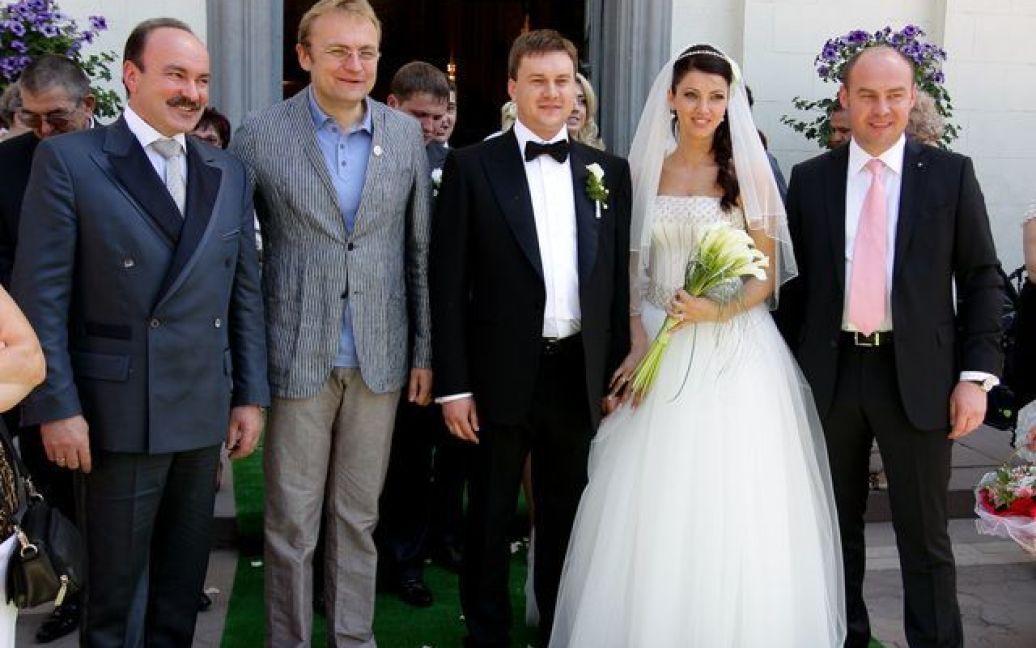 У Тернополі одружився син губернатора Львівщини Віталій Цимбалюк. / © Погляд