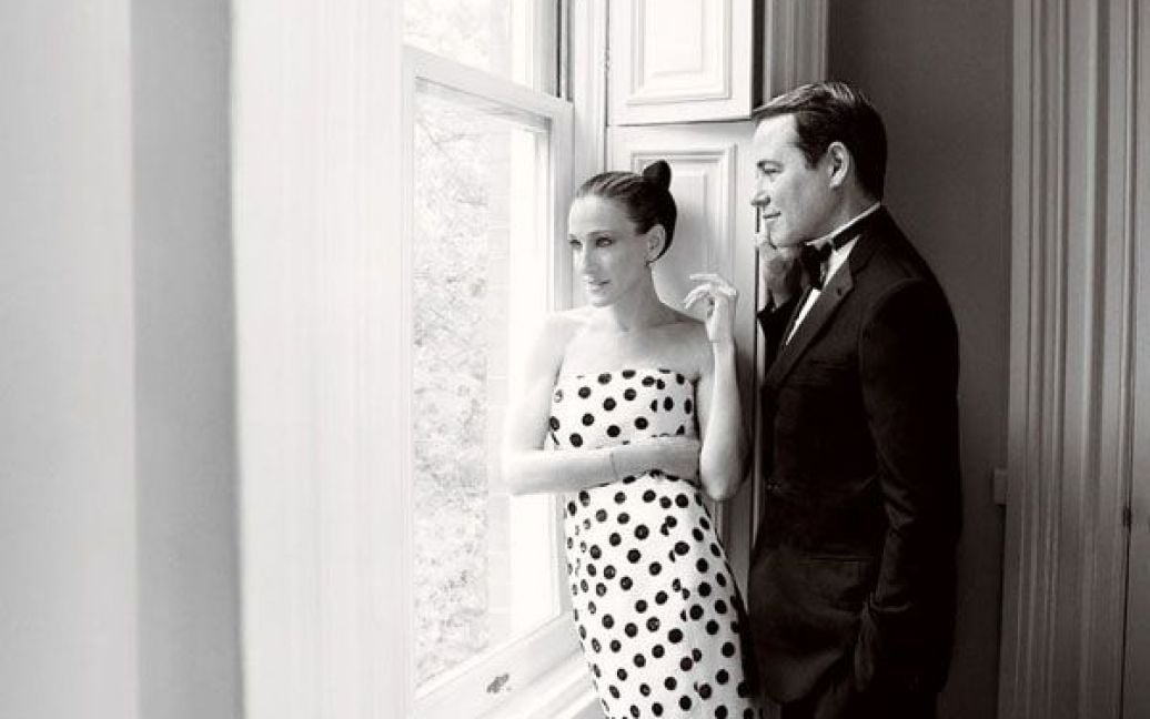 Сара Джесіка Паркер з чоловіком Метью Бродеріком / © Vogue
