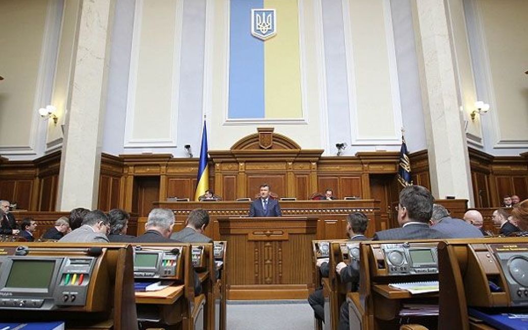 За словами Януковича, Україна сильна та амбітна держава. / © President.gov.ua