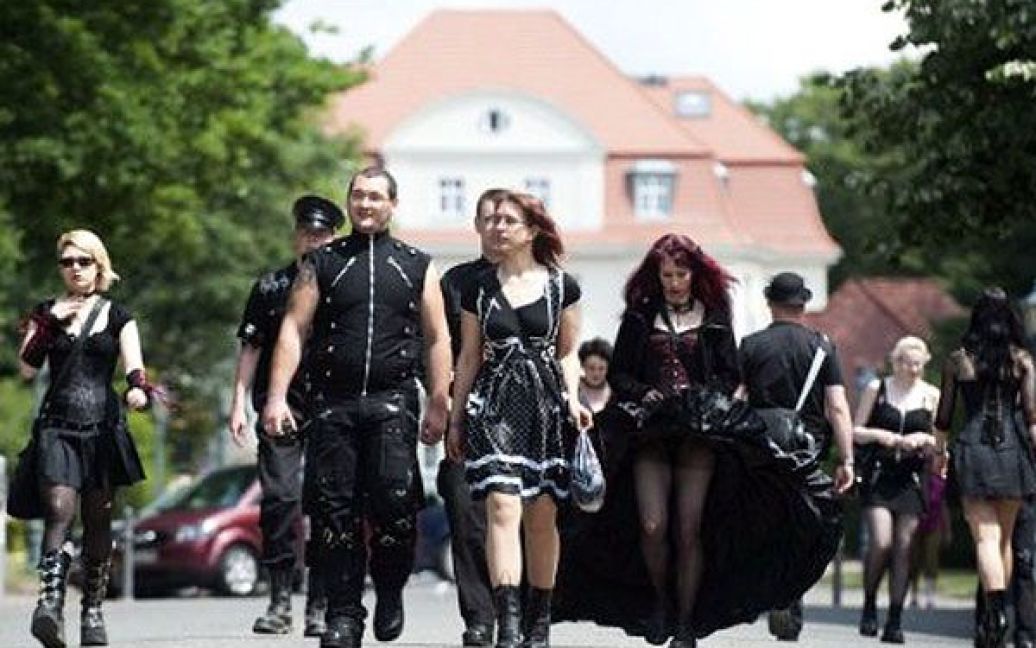 У німецькому місті Лейпциг відбувся найбільший щорічний фестиваль готів "Wave-Gotik" / © AFP