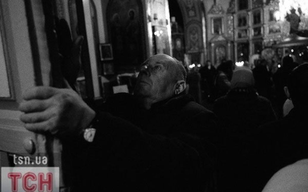 Єдина церква, яка діє у Чонобильській зоні. Святкування Великодня у Чорнобилі. / © Артур Бондарь/ТСН.ua
